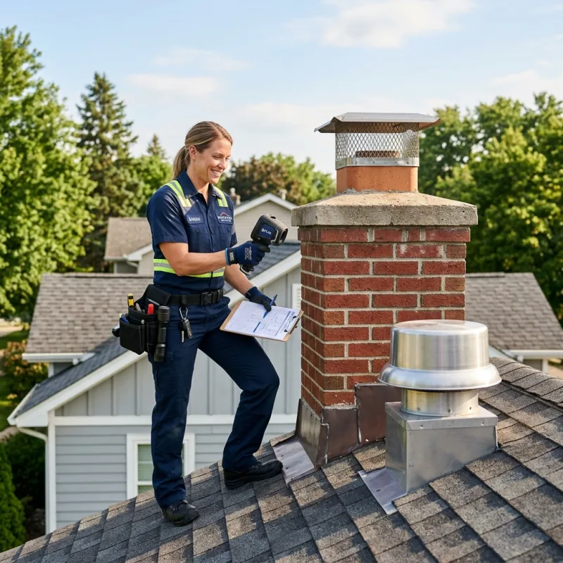 Technician removing a deceased bird from an indoor space in Vermont South